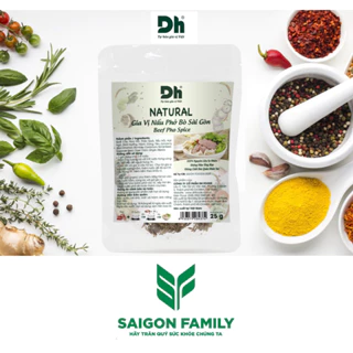 [Chính Hãng]Gói NATURAL Gia Vị Nấu Phở Bò Sài Gòn - Thương hiệu DH Foods