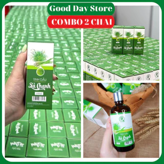 [ COMBO 2 CHAI ] - Tinh dầu Sả Chanh Nguyên Chất Hồng Tâm 100ml