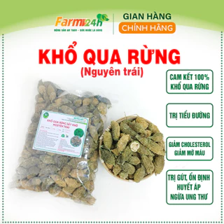 Khổ qua rừng sấy khô nguyên trái (Mướp đắng rừng sấy khô), đánh tan tiểu đường, gút, ổn định huyết áp, giảm cân hiệu quả