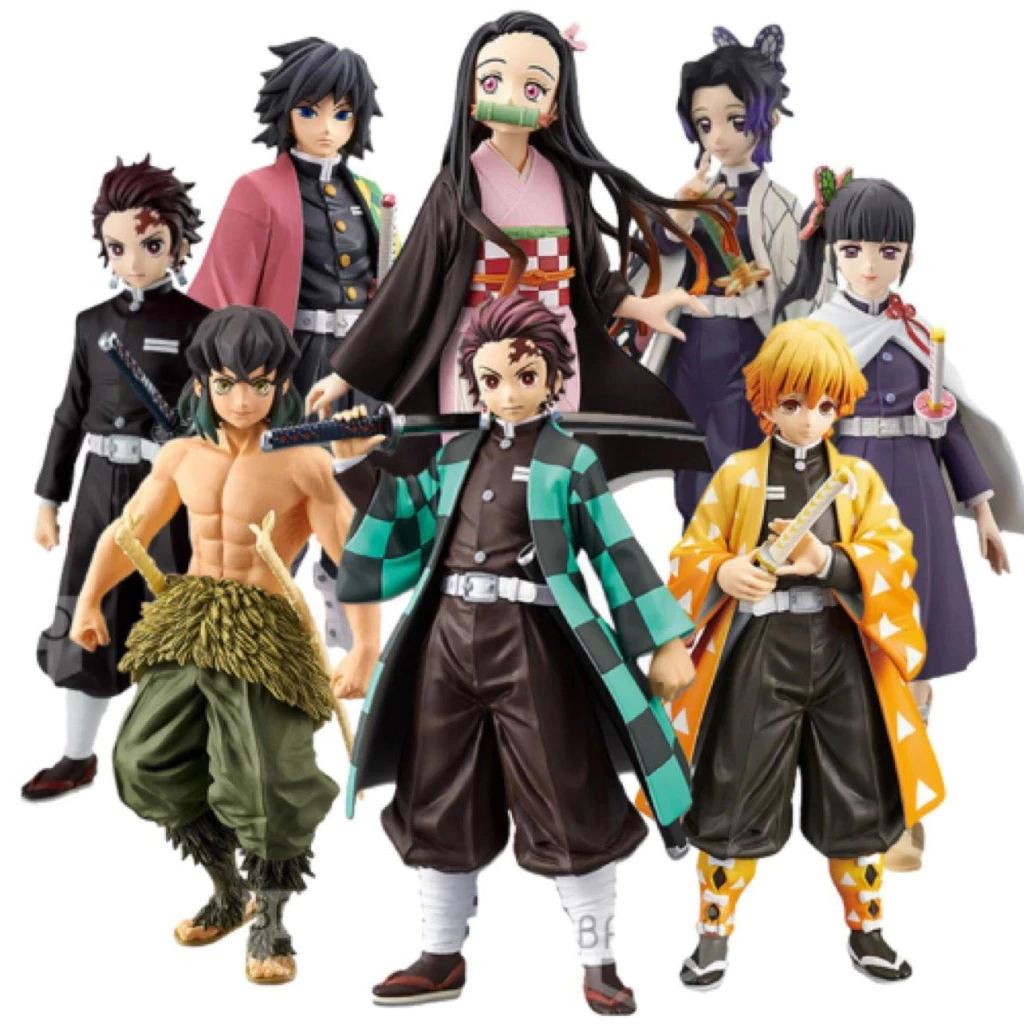 [POSTURE] Mô hình Kimetsu No Yaiba Demon Slayer, thanh gươm diệt quỷ figure anime, tanjiro, zenitsu, nezuko,rengoku