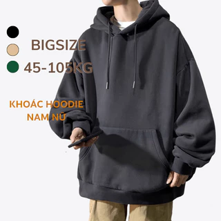 40-105KG Áo HOODIE THU ĐÔNG NAM NỮ bigsize