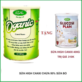 Sữa Oganic Bổ Sung Canxi Nano - Sữa SoyNa 800gr