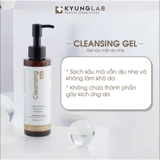 Sữa rửa mặt KyungLab Cleansing Gel 150ml sạch sâu dịu nhẹ dưỡng ẩm da