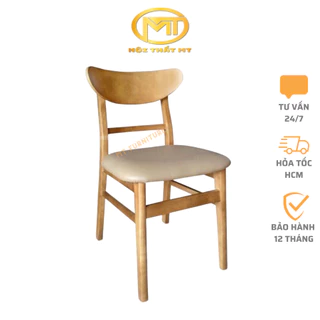 Ghế cabin, mango, song tiện 7 nan, ghế gỗ decor, Ghế bàn ăn, học tập, làm việc