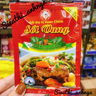 Sốt Gia Vị Hoàn Chỉnh Sốt Vang Huy Tuấn Food 55g