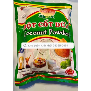 Bột cốt dừa Mina quả đào bịch 10 gói 50gr