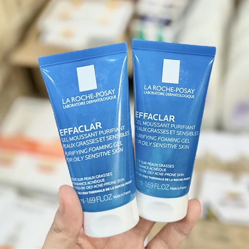 Sữa Rửa Mặt La Roche-Posay Effaclar Purifying Foaming Gel Cleanser 50ml