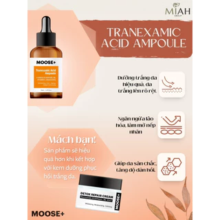 Combo serum nám moose + Kem nám moose dưỡng trắng da phục hồi hạn dùng 2026