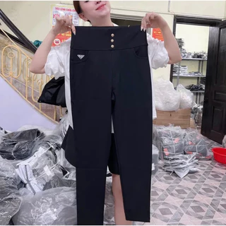 Quần legging chấm 3 cúc BIGSIZE ( 19545 )