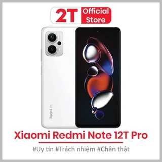 Điện thoại Xiaomi Redmi Note 12T Pro Fullbox, màn Full HD+ tần số quét 144Hz, pin 5080 mAh hỗ trợ sạc nhanh 67W