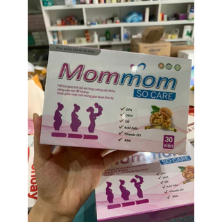 Viên uống Mommom so care bổ sung vitamin và khoáng chất cho các mẹ bầu