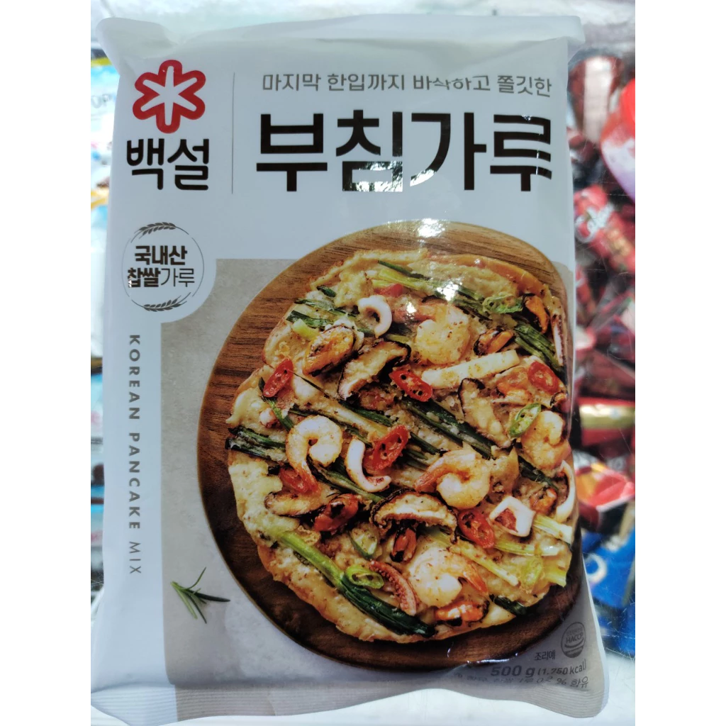 BỘT CHIÊN BÁNH XÈO HÀN QUỐC 500G - 부침가루