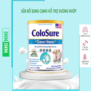 Sữa canxi nano cho người già Colosure 900g  - Dinh dưỡng tối ưu cho xương và khớp