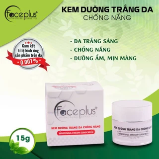 Kem Face plus dưỡng trắng da chống nắng 15g.