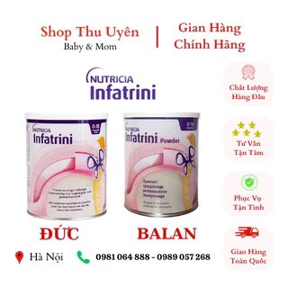 Sữa Cao Năng Lượng Infatrini  Đức - Balan Hộp 400g Date Xa