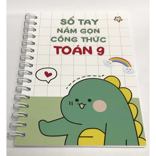 Sổ Tay takenote TOÁN 9