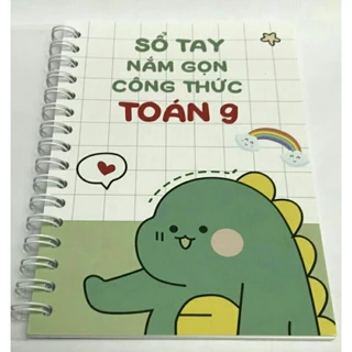 Sổ Tay takenote TOÁN 9