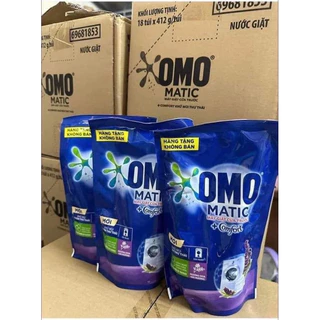 OMO XANH 2In1 COMFORT THƠM MÁT, 412g, cửa trước