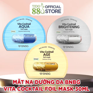 Mặt nạ dưỡng da BNBG Vita Cocktail Foil Mask 30ml - NPP Mr Dũng - lesidung