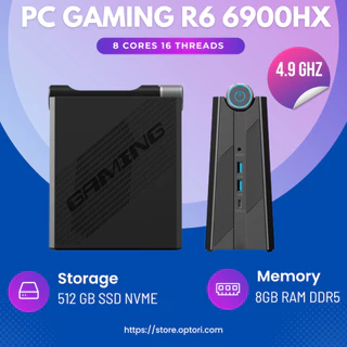 Máy tính đồ họa – PC Gaming – NUC AMD Ryzen9 6900HX 8 cores 16 threads 4.9Ghz