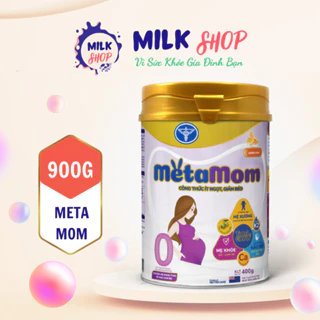 Sữa MetaMom 900G Nutricare Dành Cho Mẹ Bầu Và Cho Con Bú Công Thức Ít Ngọt Giảm Béo Hệ Xương Khỏe Mạnh Milkshop