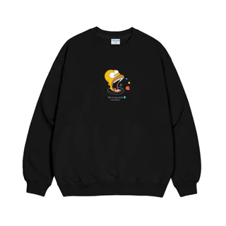 Áo Sweater Frozen Space Nỉ Chân Cua lót lông Cotton 100% Unisex Local Brand