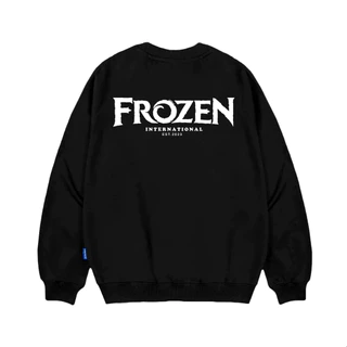 Áo Sweater Frozen Basic Nỉ Chân Cua lót lông Cotton 100% Unisex Local Brand