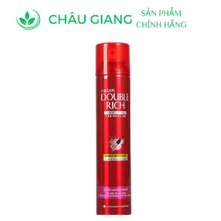 Keo Giữ Nếp Tóc Double Rich Dạng Xịt Giữ Tóc Cố Định Hair Spray Strong Hold 170ml