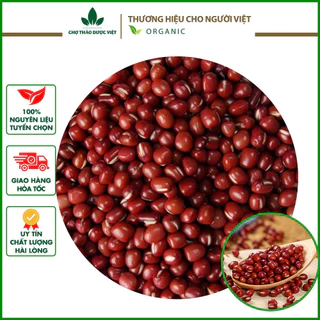 Đậu đỏ hạt nhỏ 100g ( Hạt đậu hữu cơ làm bột đậu đỏ, ngũ cốc dinh dưỡng) - Chợ Thảo Dược Việt