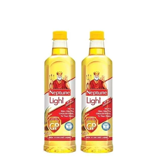 Chai 1L dầu Neptune Light mẫu mới