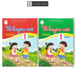 Sách - Vở Luyện Viết 1- Theo Chương Trình Sách Giáo Khoa Mới Tủ Sách Cánh Diều ( 2 Quyển)