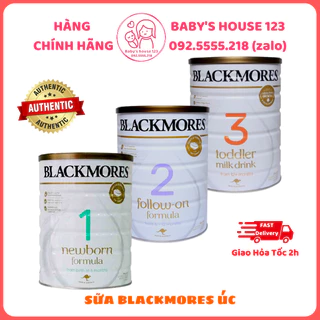 Sữa BLACKMORES Úc Số 1 2 3 - Sữa Bột Công Thức Hộp 900gr