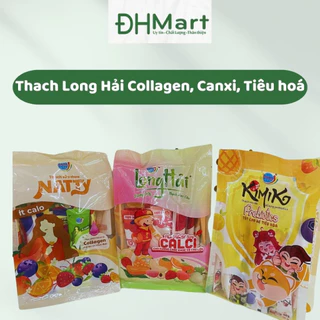 Thạch rau câu Long Hải bổ sung Collagen ít Calo, Canxi chắc khoẻ cao lớn, Prebiotis tốt cho hệ tiêu hoá gói 500g