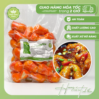 [HỎA TỐC 2H HÀ NỘI] Tôm chay 500g | Thực phẩm chay ngon sạch | Tiệm Chay 2501