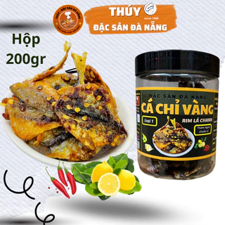 Cá Chỉ Vàng Rim Lá Chanh Hộp 200gr Đặc Sản Đà Nẵng Ăn Liền Ngon Chuẩn Vị Thúy Đặc Sản Đà Nẵng