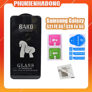 Kính cường lực 9H full màn hình Baiko Samsung Galaxy S21 FE 5G, S20 Fe 5G