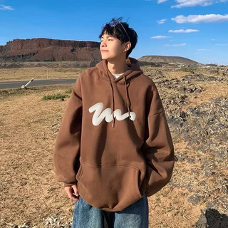 Áo khoác hoodie nỉ form rộng giá rẻ phù hợp cho cả nam và nữ