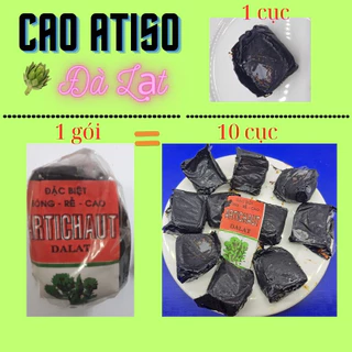 Cao Atiso Đà Lạt -1 gói (10 cục) gói 200g cao cô đặc dùng nấu nước sâm mát, thơm tự nhiên