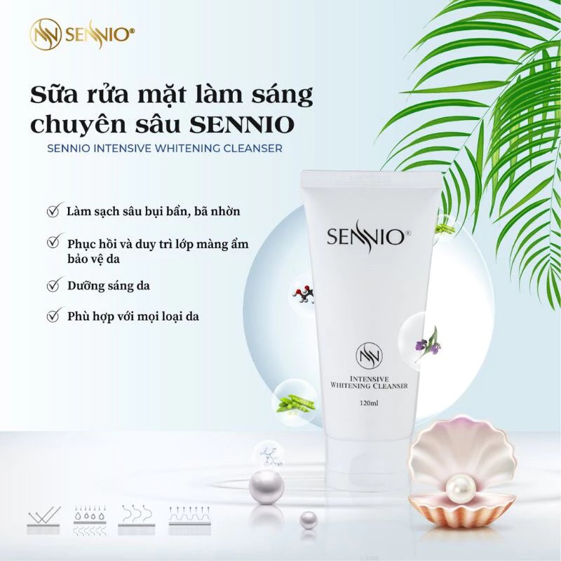 Sữa rửa mặt làm sáng da chuyên sâu