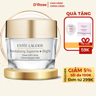 Kem Dưỡng Trắng Da ESTEE LAUDER BRIGHT POWER SOFT CREAM 15ml Chống lão hóa đốm nâu da không đều nếp nhăn săn chắc - DR87