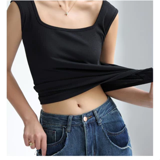 A010 Áo ba lỗ, áo 2 dây, áo tanktop, áo croptop chất liệu cotton co giãn, thoáng mát, trẻ trung năng động