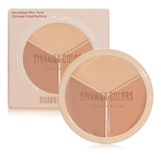 Bảng kem che khuyết điểm 3 màu Sivanna Contour Concealer Pallete HF616 Thái Lan