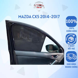 Rèm Che Nắng Xe Mazda CX5 2014-2017 Loại 1 Mr.OTO. Chuẩn Khít Theo Xe. Bảo Hành 2 Năm