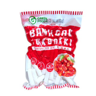 Bánh Gạo Tokpokki Green Foods 500G