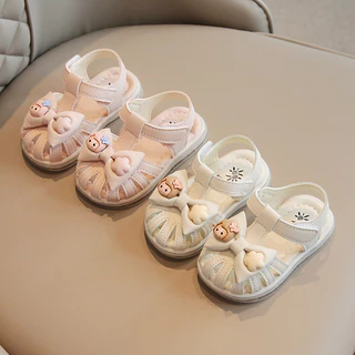 MẪU MỚI_ Sandal tập đi cho bé gái thiên thần siêu xinh size 15-19