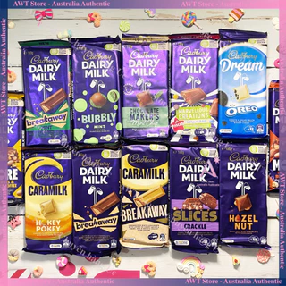 [Hàng Úc]Socola Cadbury Dairy Milk Sữa Hạt Phỉ, Mint, Oreo các loại