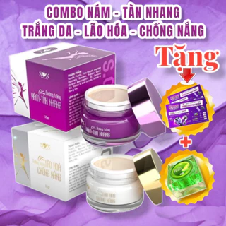 (TẶNG CAO BƯỞI) COMBO KEM FACE SON NGUYỄN TIÊN CHÍNH HÃNG