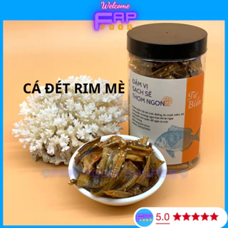 Cá Đét Khô Sấy Giòn Rim Tỏi Ớt Vị Biển Thơm Ngon Chuẩn Vị, Khô Cá Đét Rìm Mè Siêu Ngon Đặc Sản FapFood