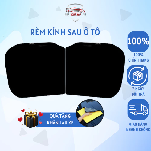 Rèm che nắng kính sau ô tô, kính hậu ô tô, kính cốp ô tô Mr Ô Tô chống UV chuẩn khít theo xe - Bảo hành 2 năm.