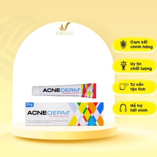 Kem Giảm Mụn, Làm Trắng  Acnederm Azelaic Aicd 20% 20g